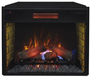 ClassicFlame 28" Infrared Electric Fireplace Insert - 28II300GRA - Convert Your Fireplace to Electric