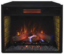 Load image into Gallery viewer, ClassicFlame 28&quot; Infrared Electric Fireplace Insert - 28II300GRA - Convert Your Fireplace to Electric
